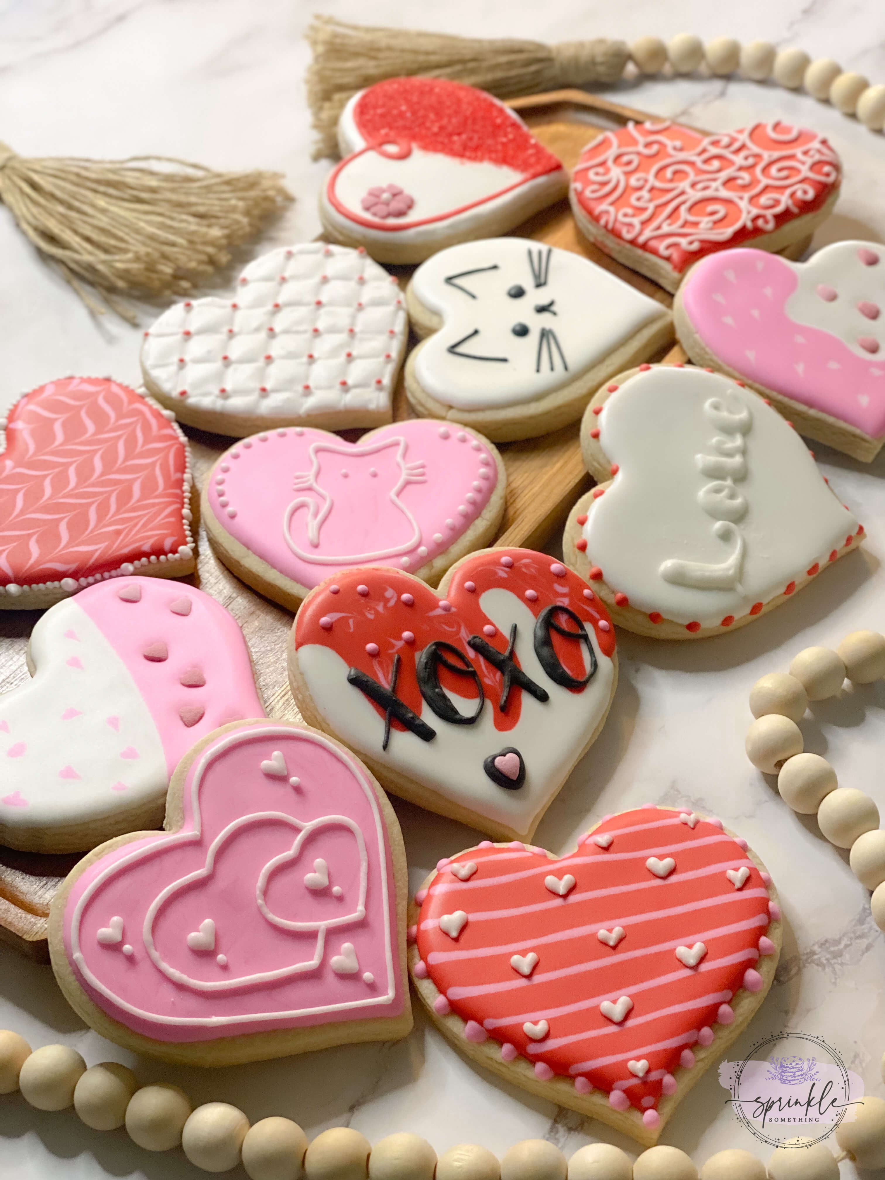 valentine cookies